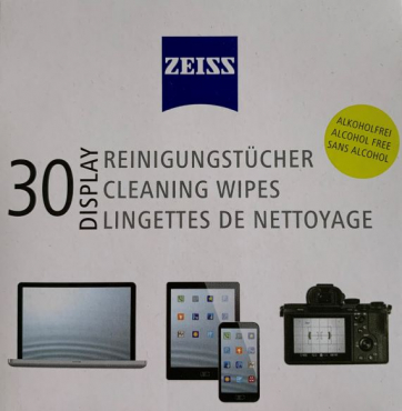 ZEISS Lingettes humides 30 pcs.